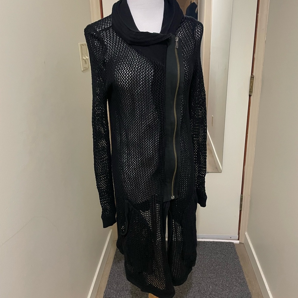 Gorgeous and unique Skingraft Black Mesh Jacket